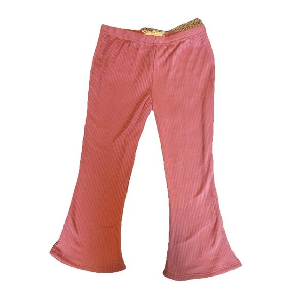 Btween Other - Btween Rib Brushed Yoga Pants Girls Size 5 Rose Pink Leggings Soft Stretchy